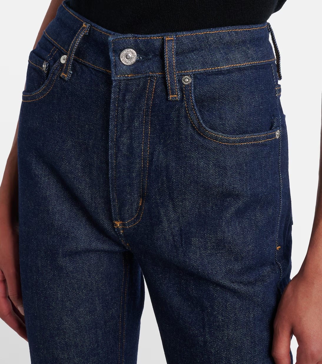 Citizen Of Humanity Zurie High-rise Straight Jeans In Brown