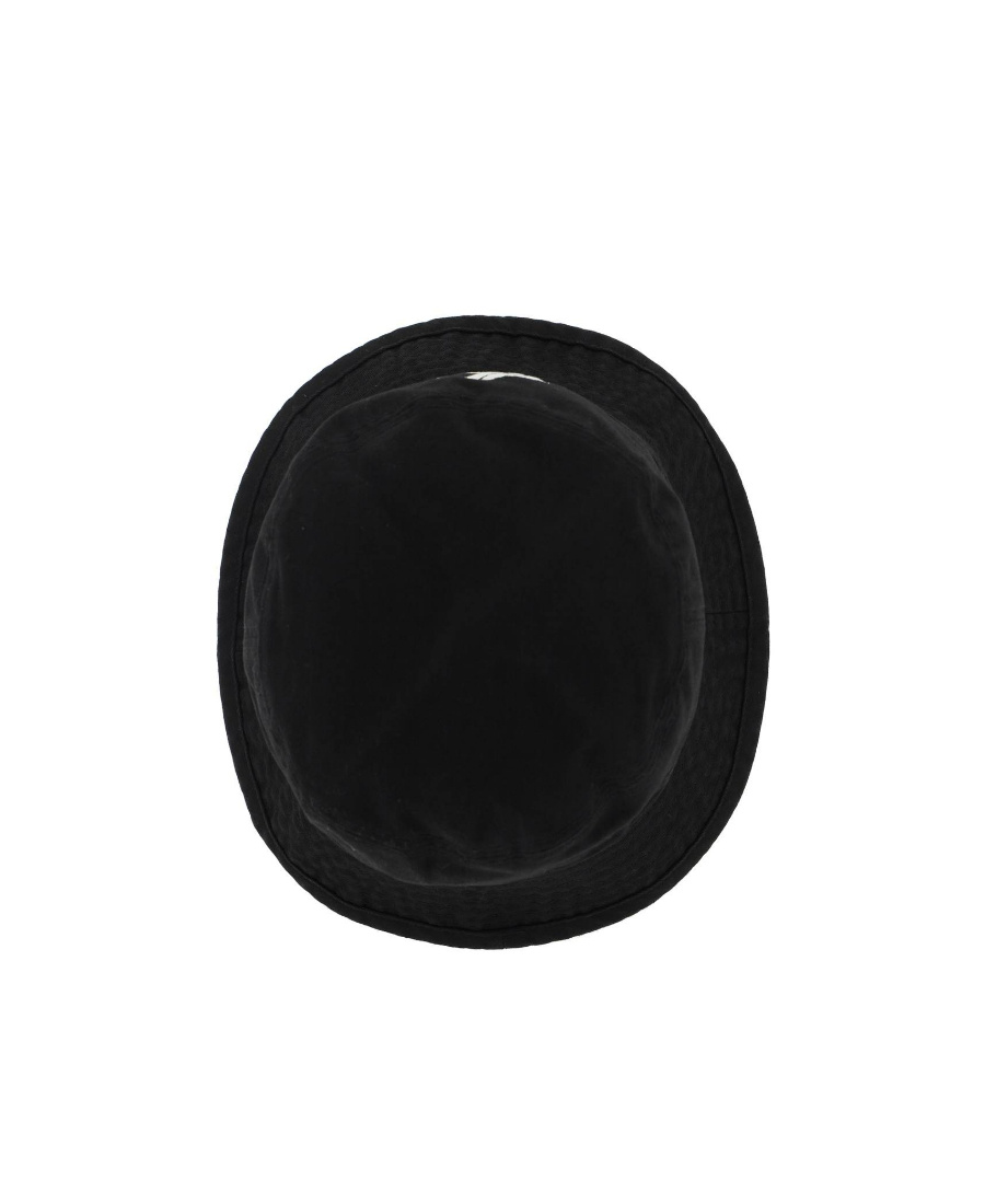 We11 Done Logo-print Bucket Hat In Black