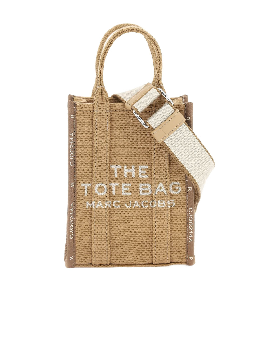 MARC JACOBS THE PHONE TOTE COTTON-BLEND BAG