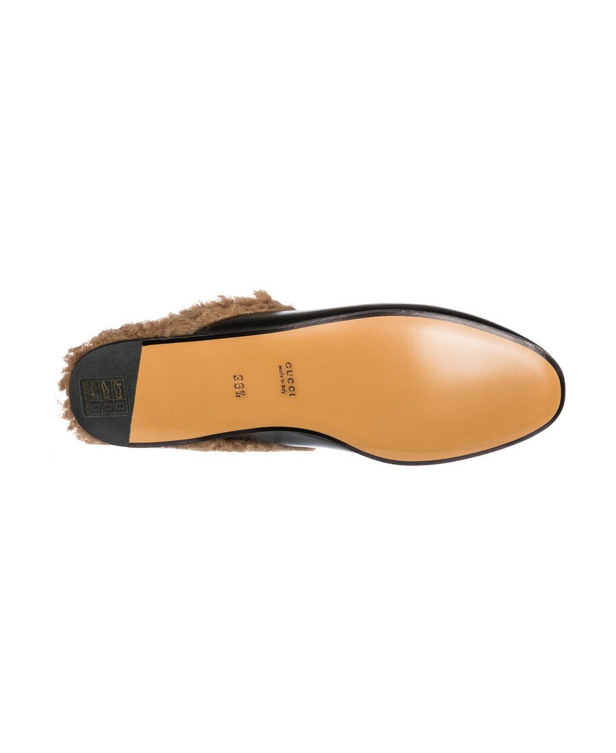 Shop Gucci 2015 Re-edition Women's Princetown In Black