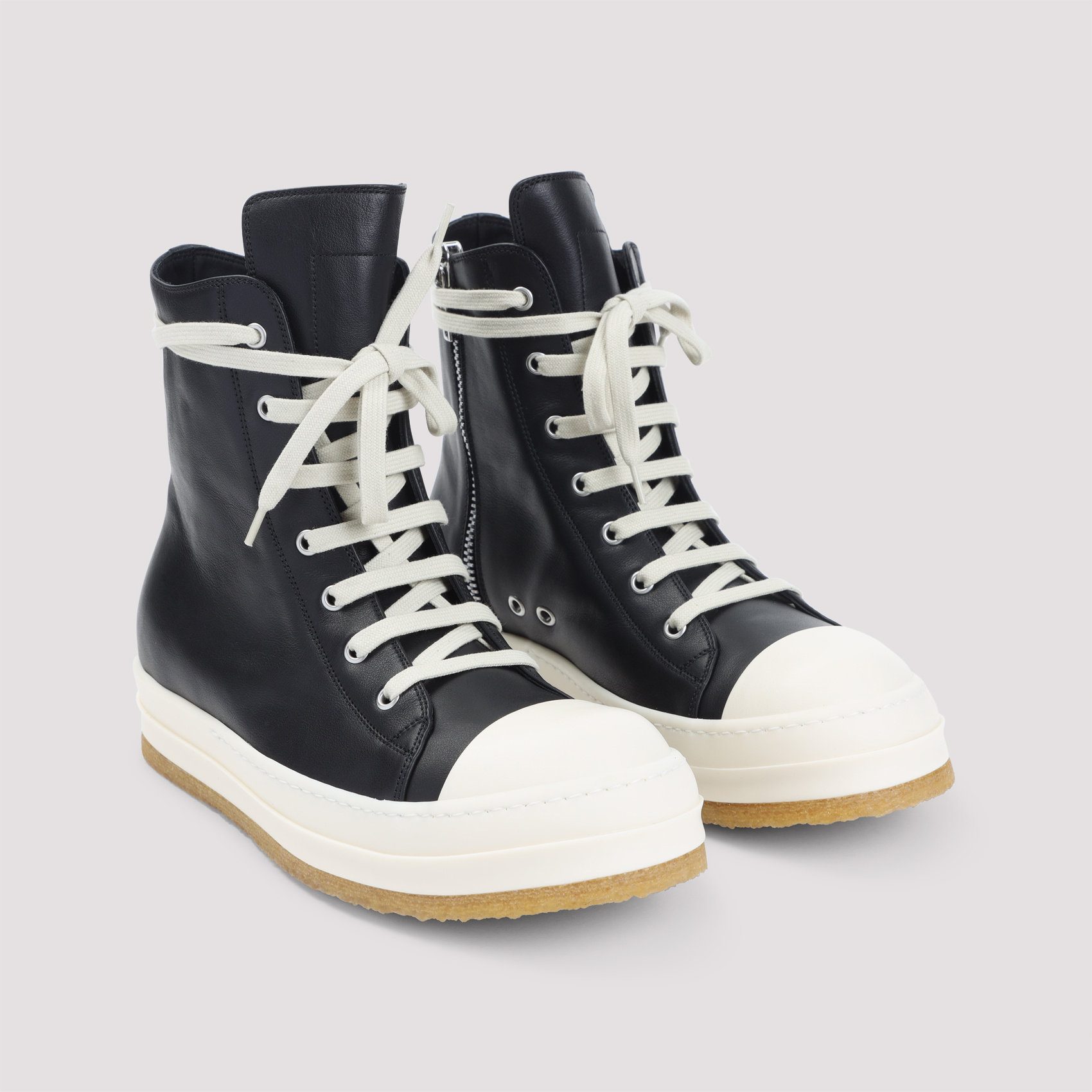 Rick Owens Lace-up High-top Sneakers