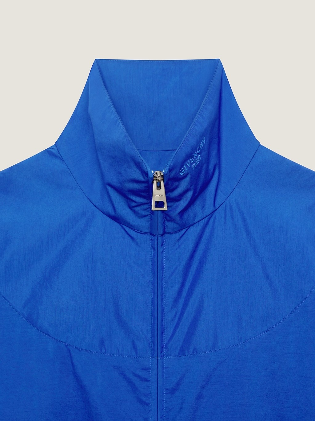 Givenchy Blouson In Technical Cotton In Blue