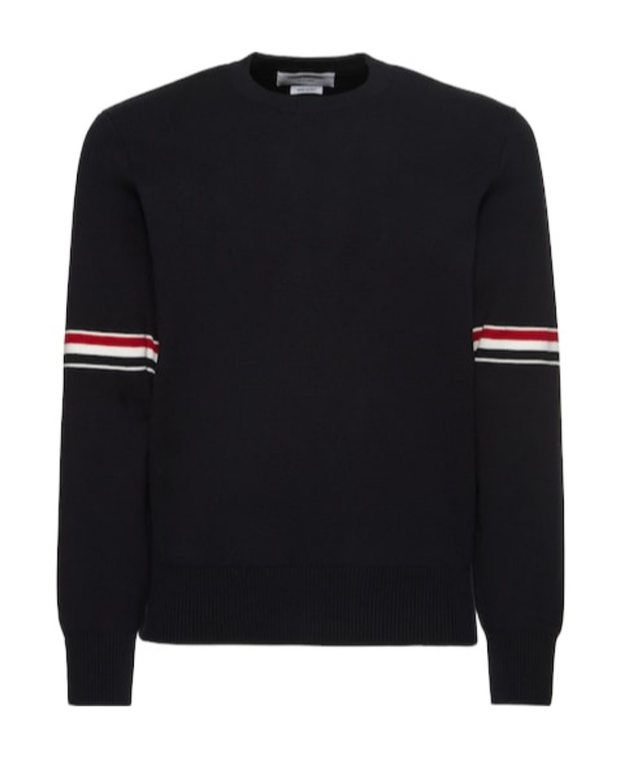 Thom Browne Milano Cotton Blend Bomber Jacket