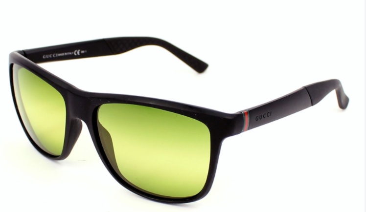 Gucci Square Sunglasses In Yellow