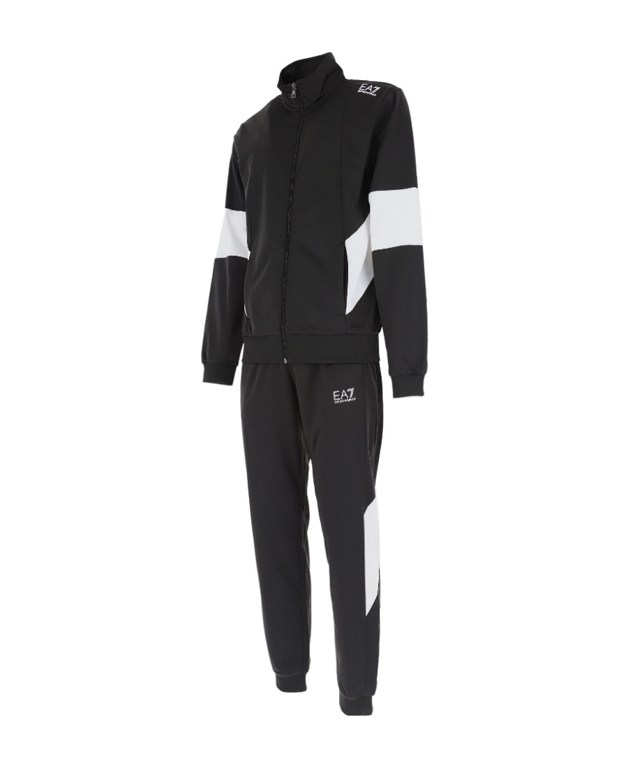 Ea7 Logo Printed Sportswear Two-piece Suit
