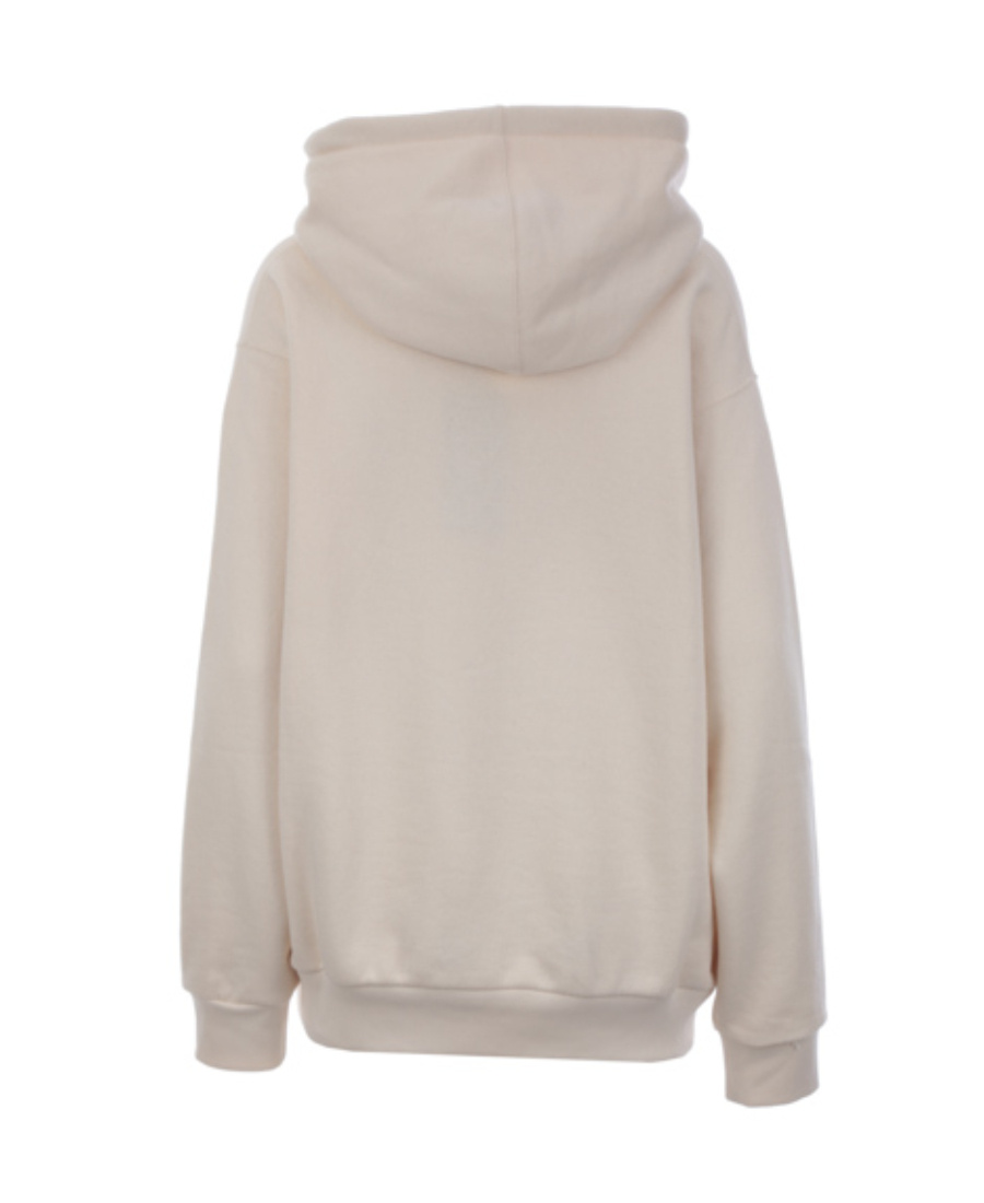 Gucci Golden Onion Logo Hooded Sweater In White