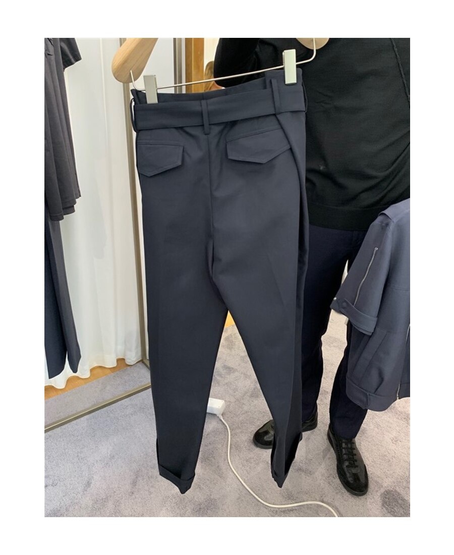 Dior Slim Straight Trousers In Black