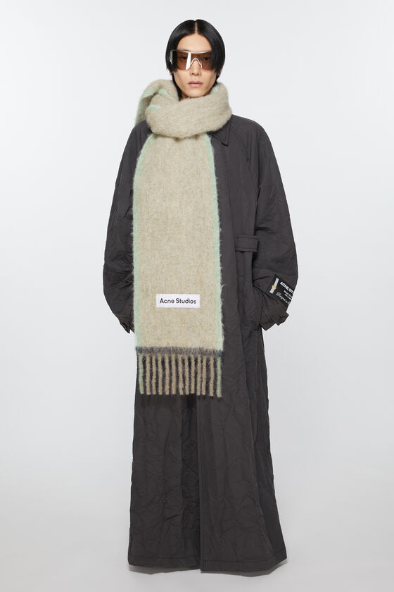 Acne Studios Acne Scarfs In Nude