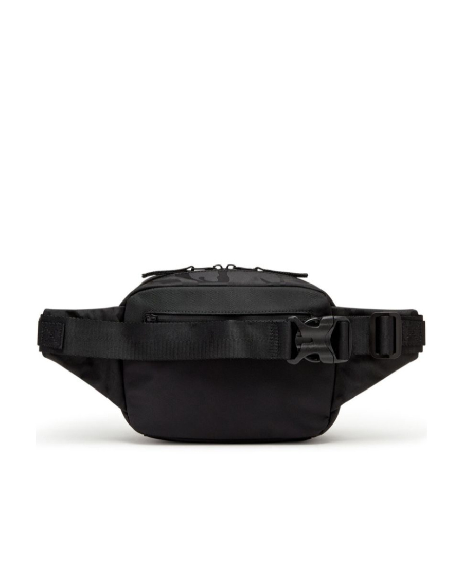 Diesel Dsrt Camouflage-print Belt Bag In Black