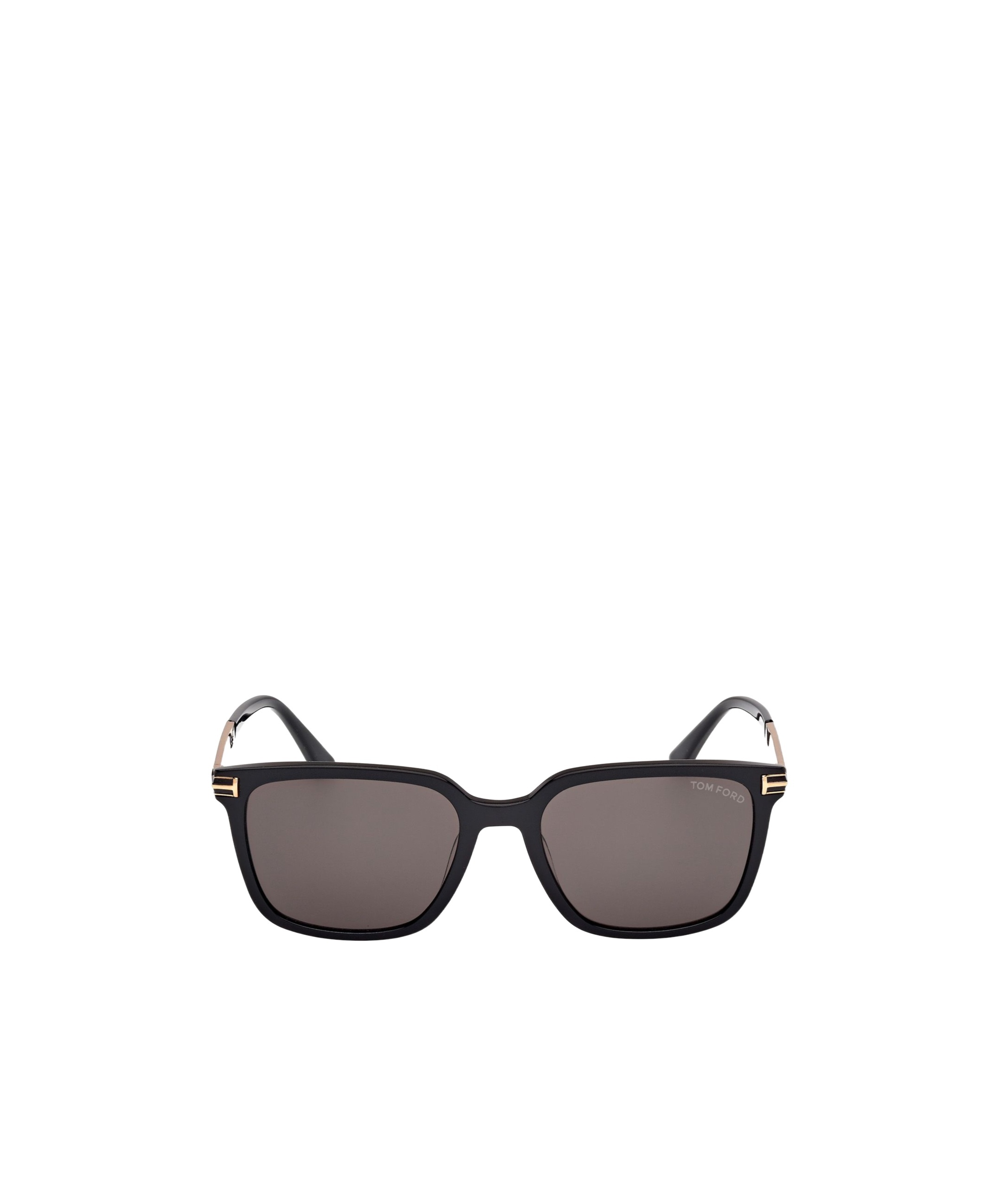 Tom Ford Rectangular Sunglasses In Gray