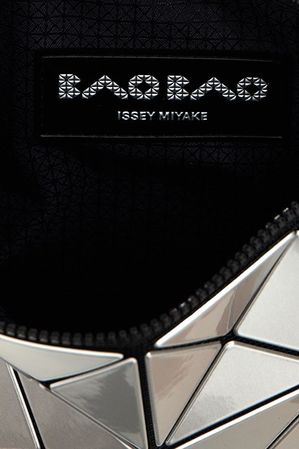 Bao Bao Issey Miyake Lucent Geometric-pattern Shoulder Bag In Silver