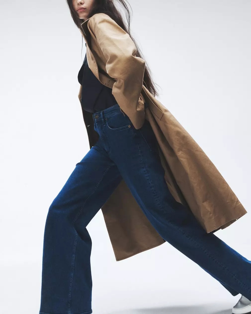 Rag & Bone Sofie Wide-leg Jeans In Blue