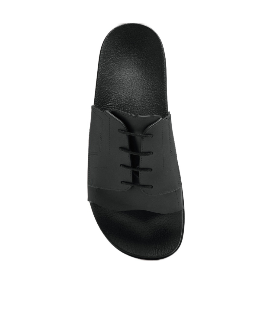 Shop Maison Margiela Pool Slides In Black