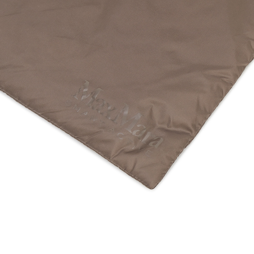 Max Mara Padding Scarf In Brown