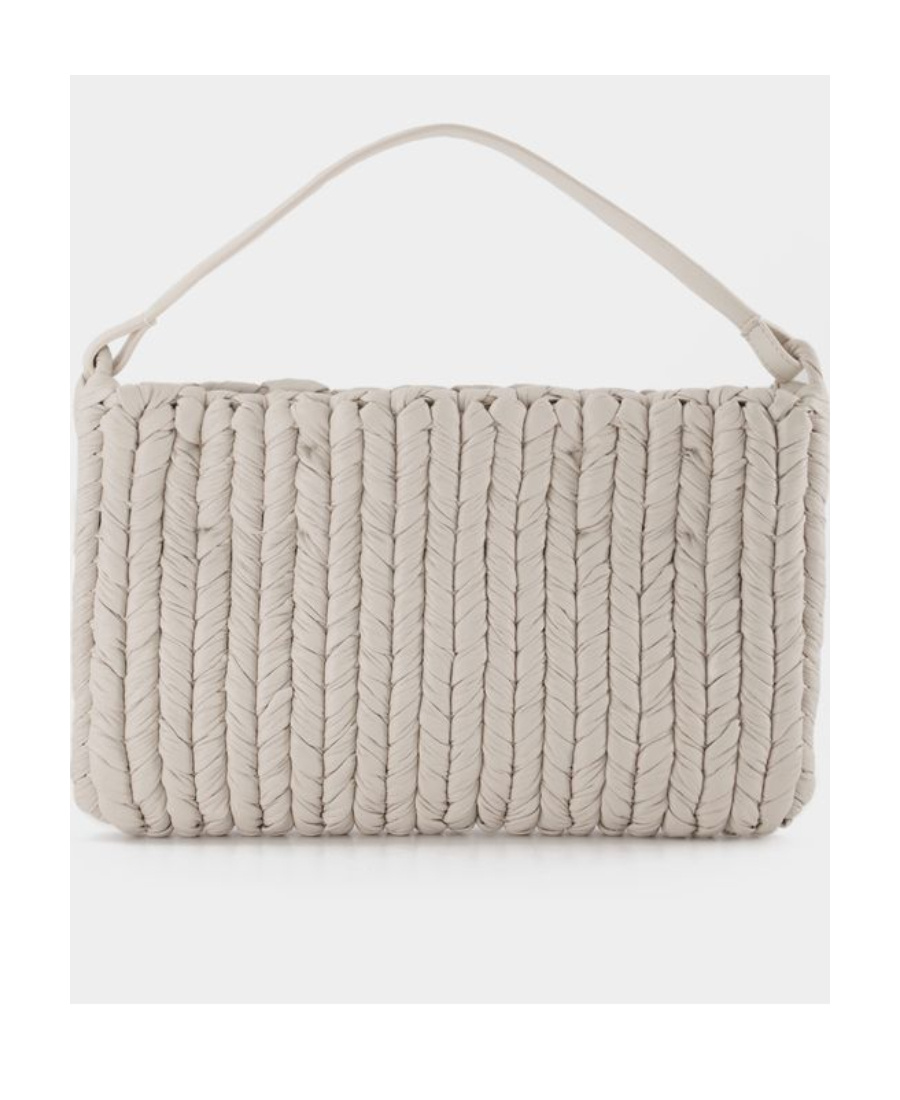 Nanushka The Square Shoulder Bag In Nude