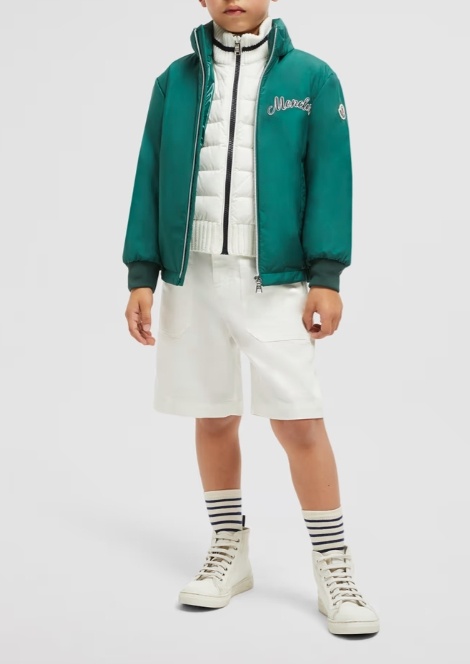 Moncler Veste À Capuche Corin In Green