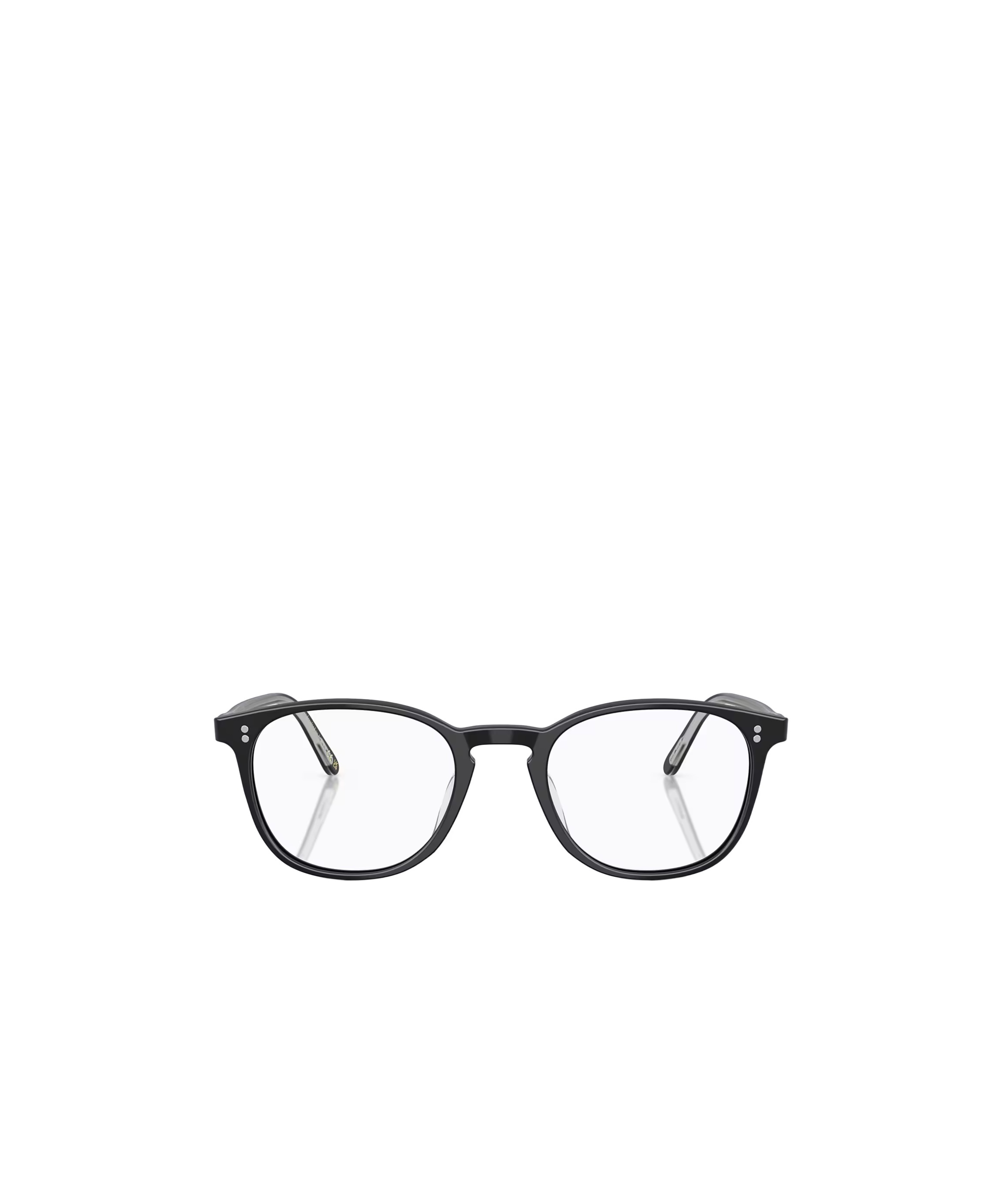 Oliver Peoples Full Frame Plain Mirror In Black