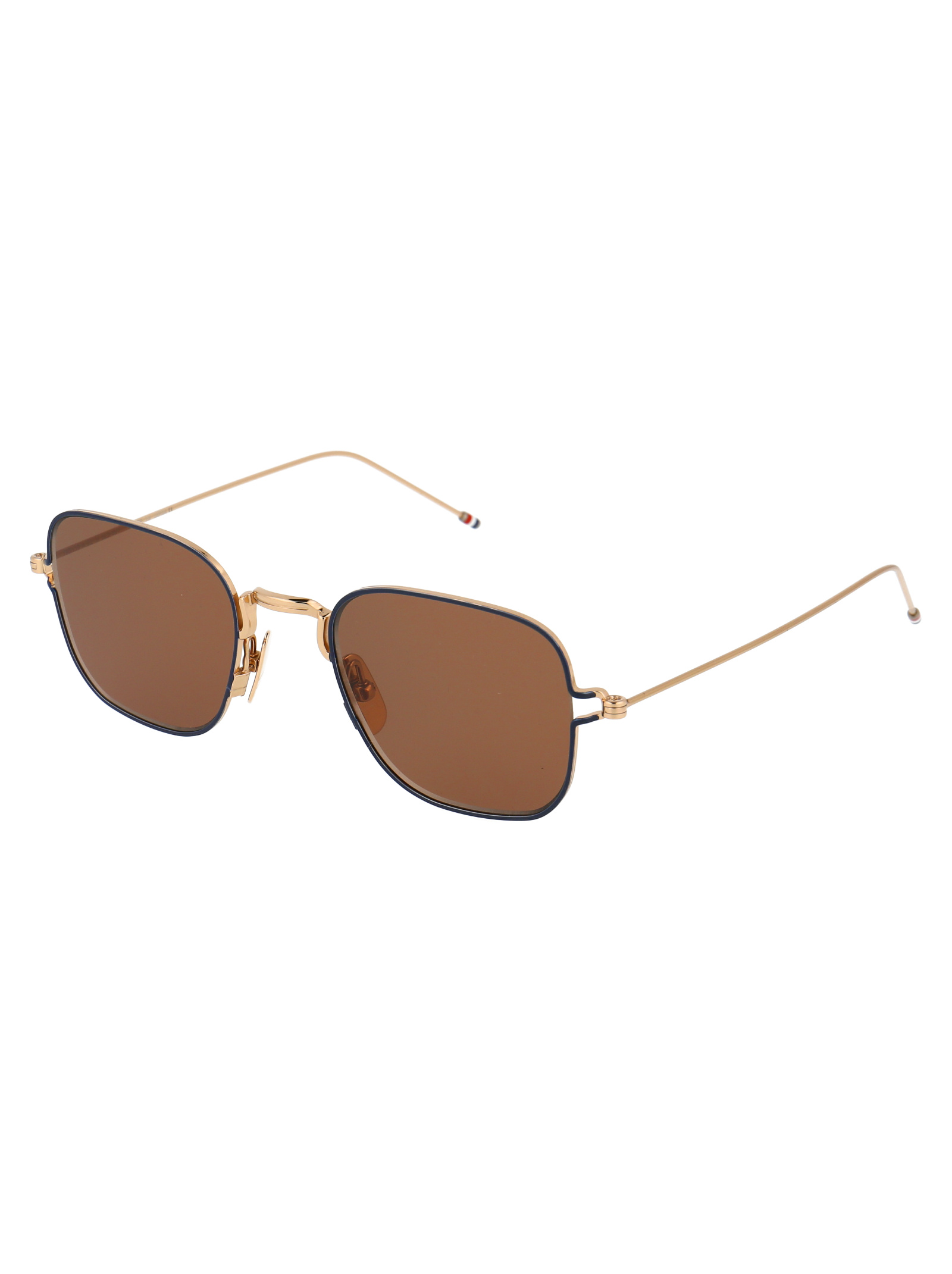 Thom Browne Full Frame Sunglasses In Brown