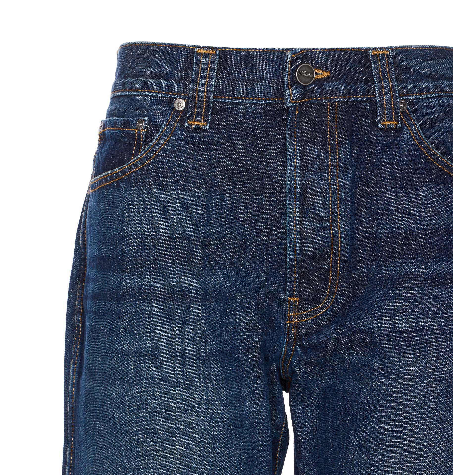 Khaite Jeans With Belt Loops In Blue