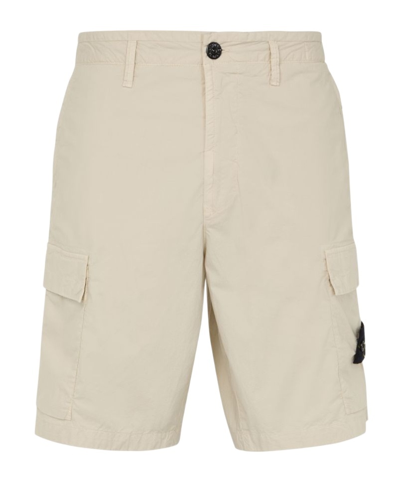 Stone Island Shorts In Beige