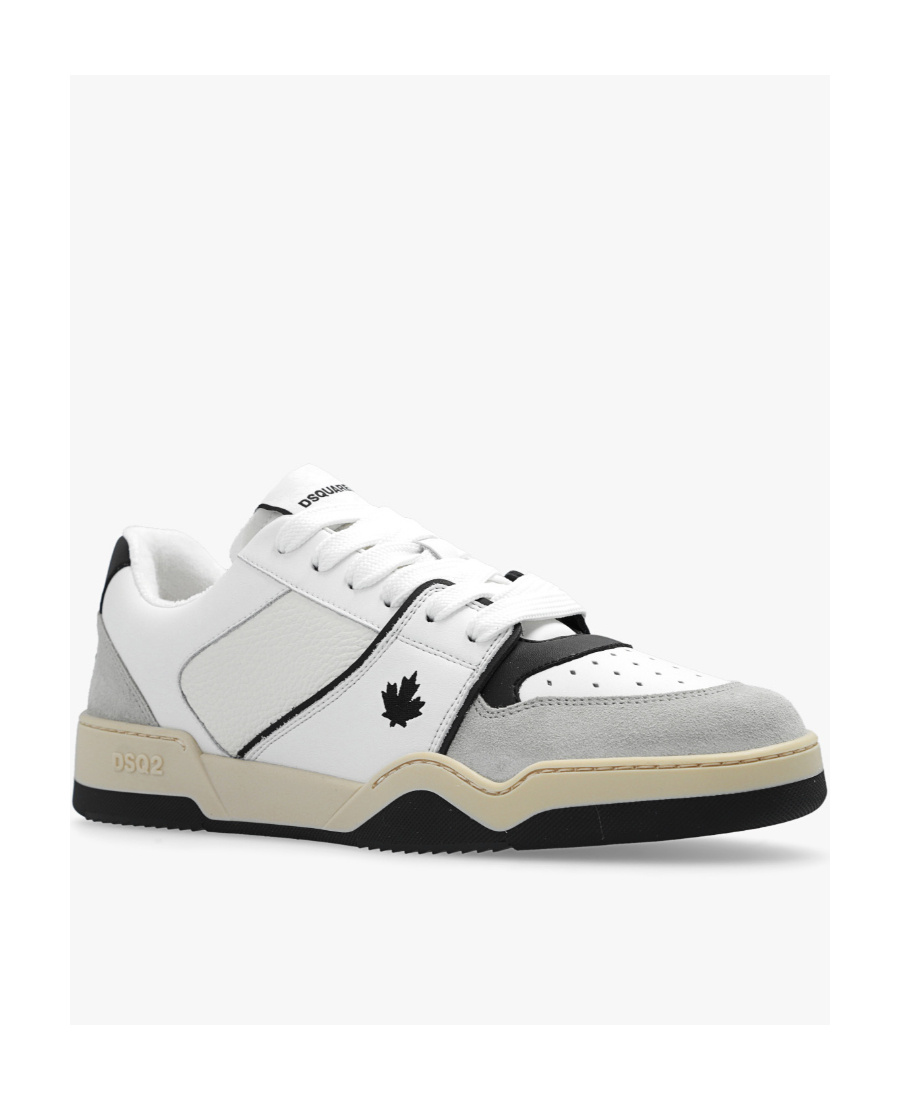 Dsquared2 Spiker Low-top Sneakers In White