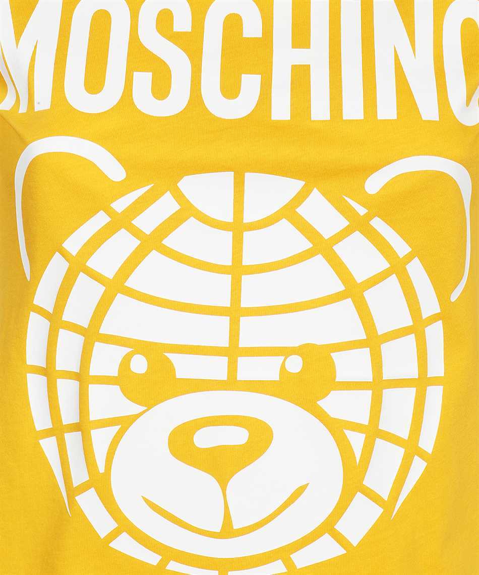 Moschino Printed T-shirt In Yellow