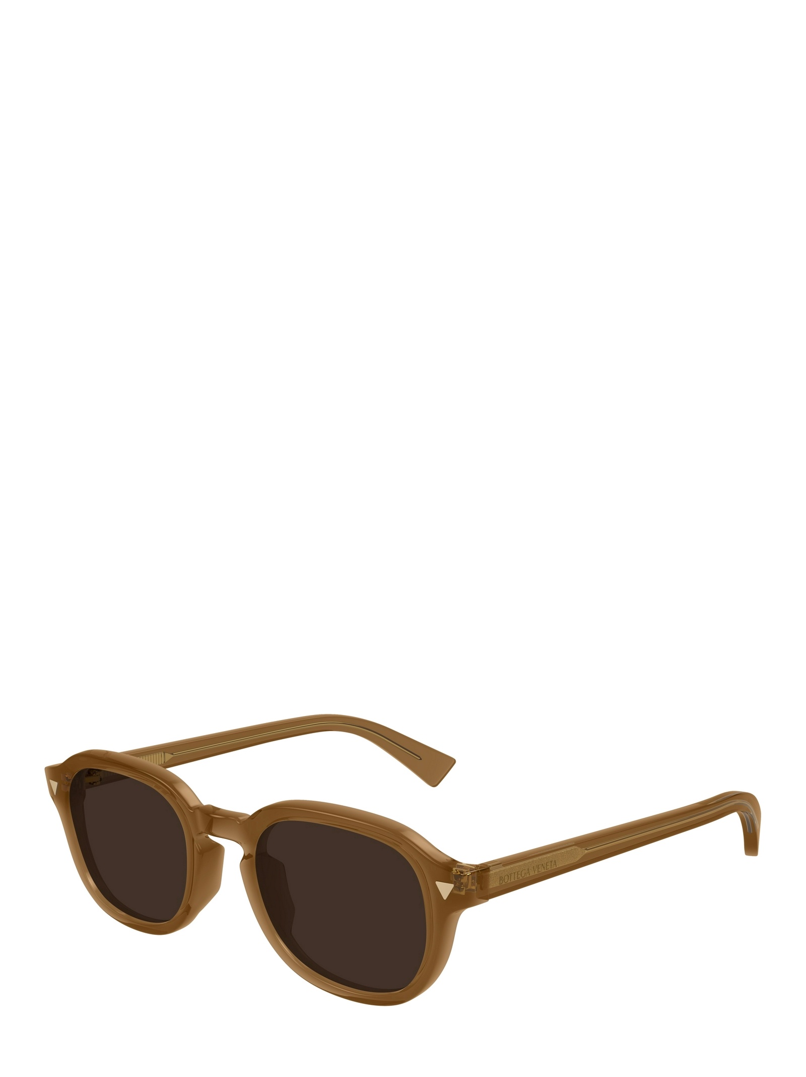 Bottega Veneta Eyewear Oval-frame Sunglasses In Green