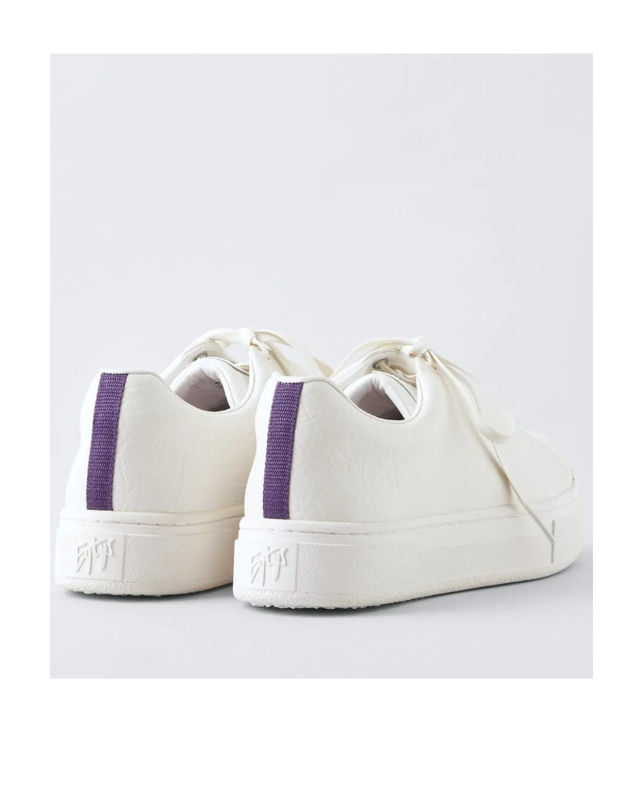 Eytys Lace-up Low-cut Sneakers In White
