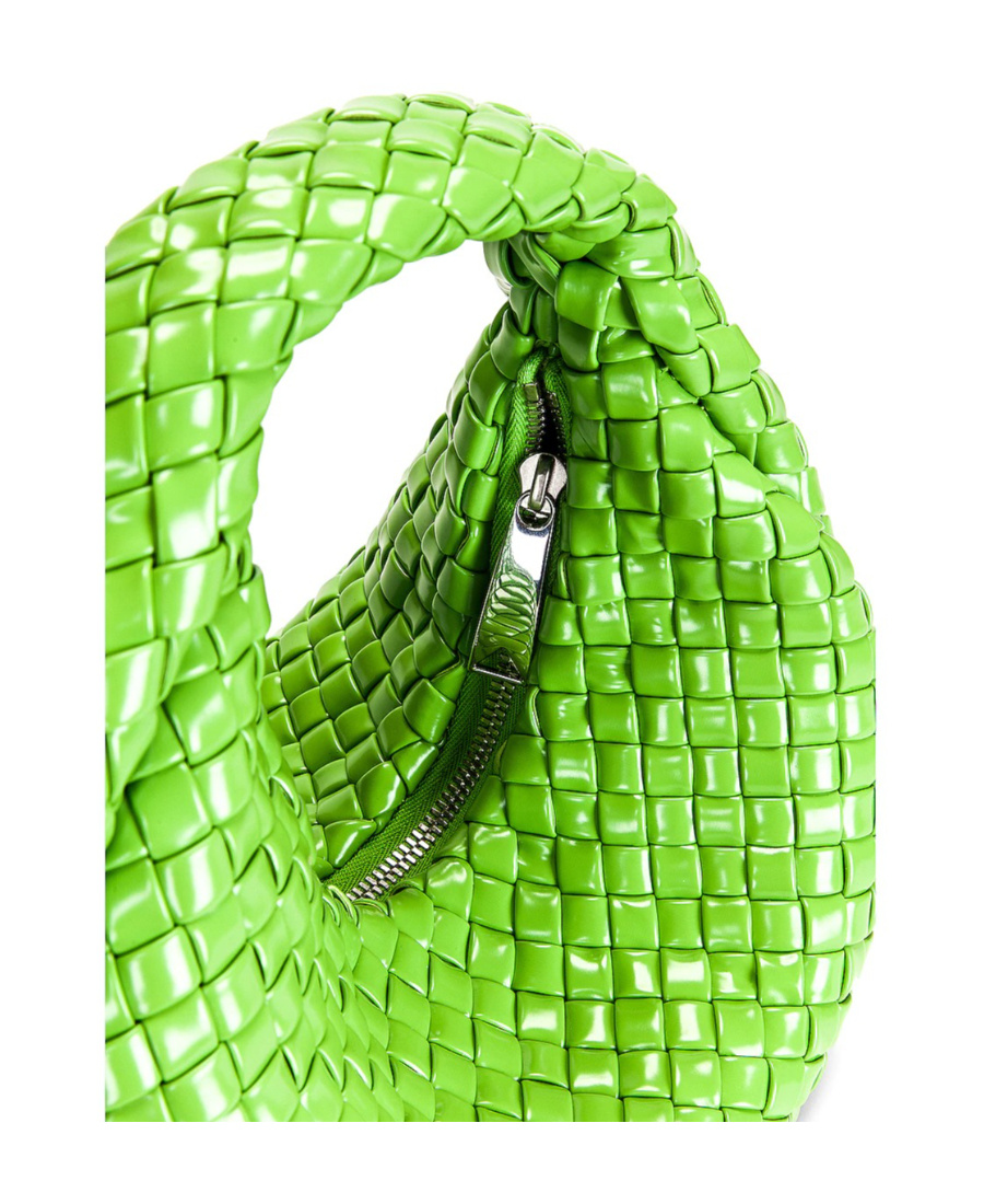 Bottega Veneta Leather Handbag In Green
