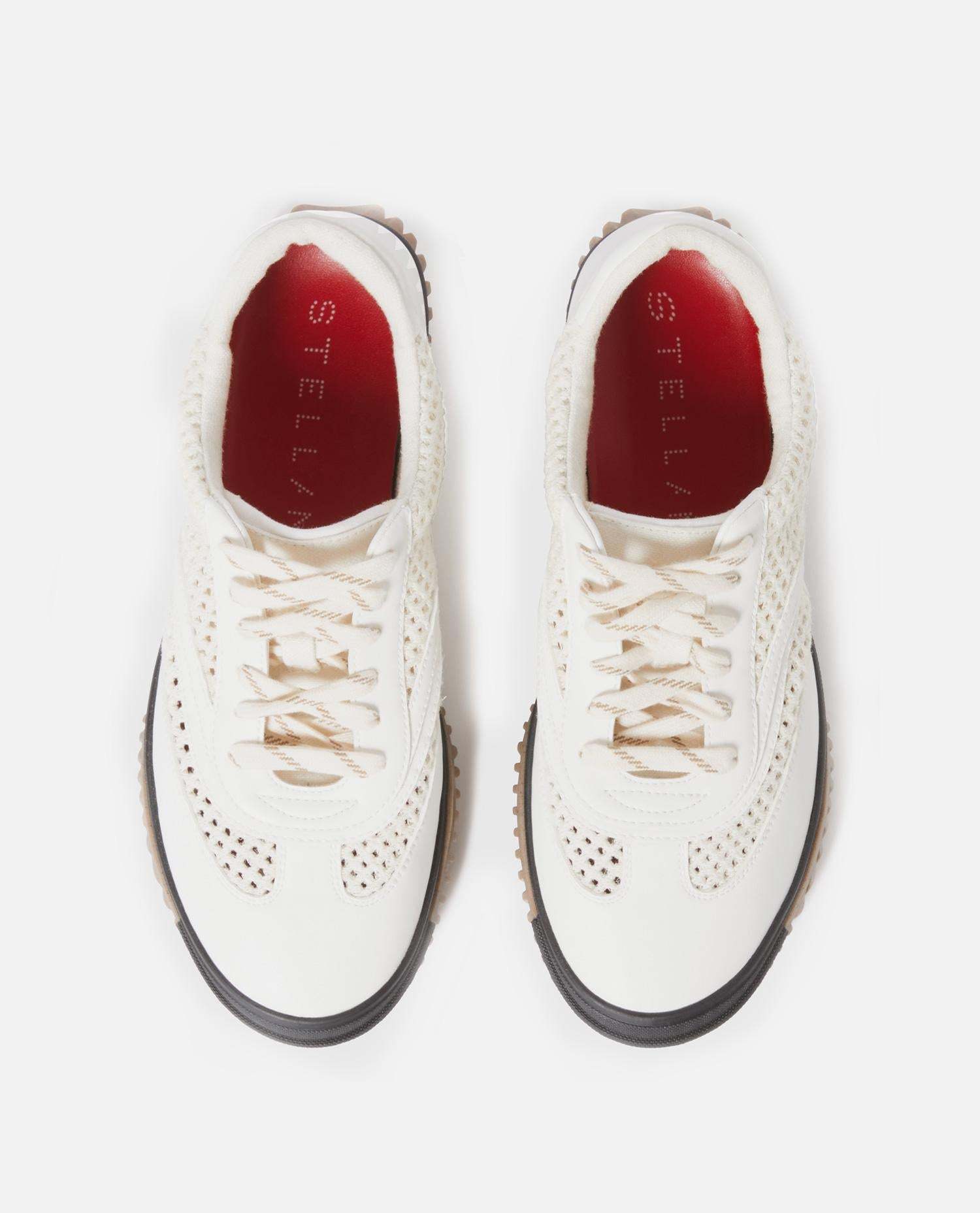 Stella Mccartney Round Toe Sneakers In White