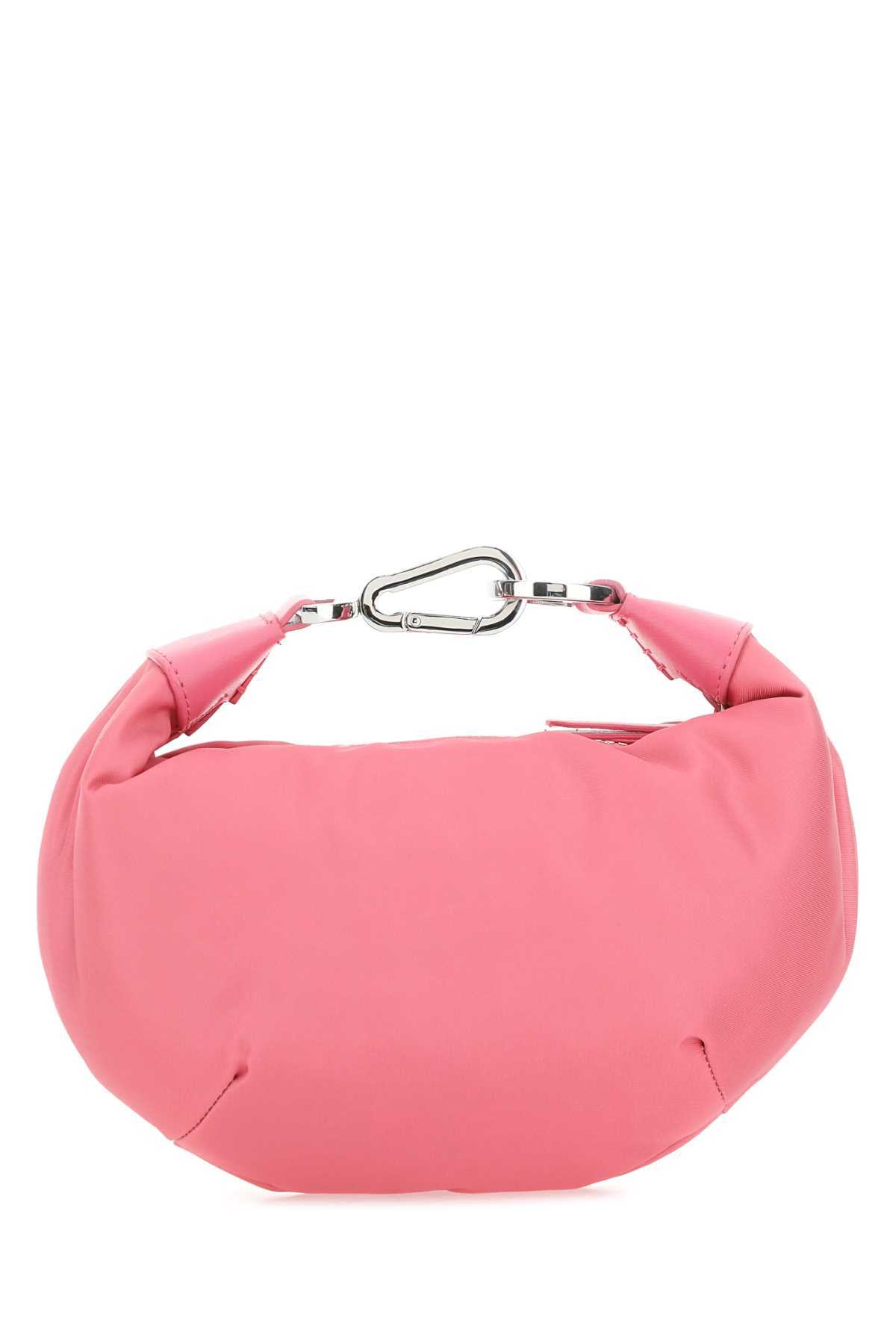 Palm Angels Mini Big Palm Logo-embossed Clutch Bag In Pink