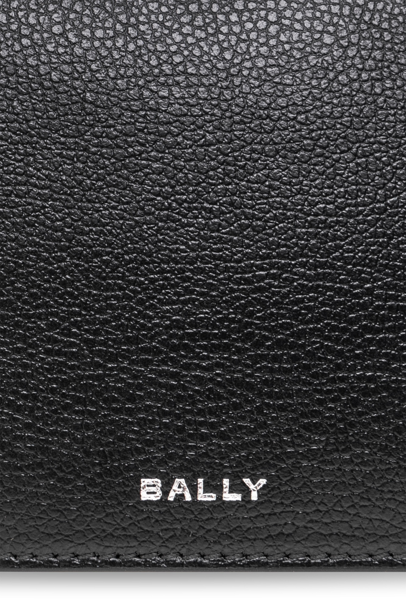 Bally Logo Folding Wallet In Black