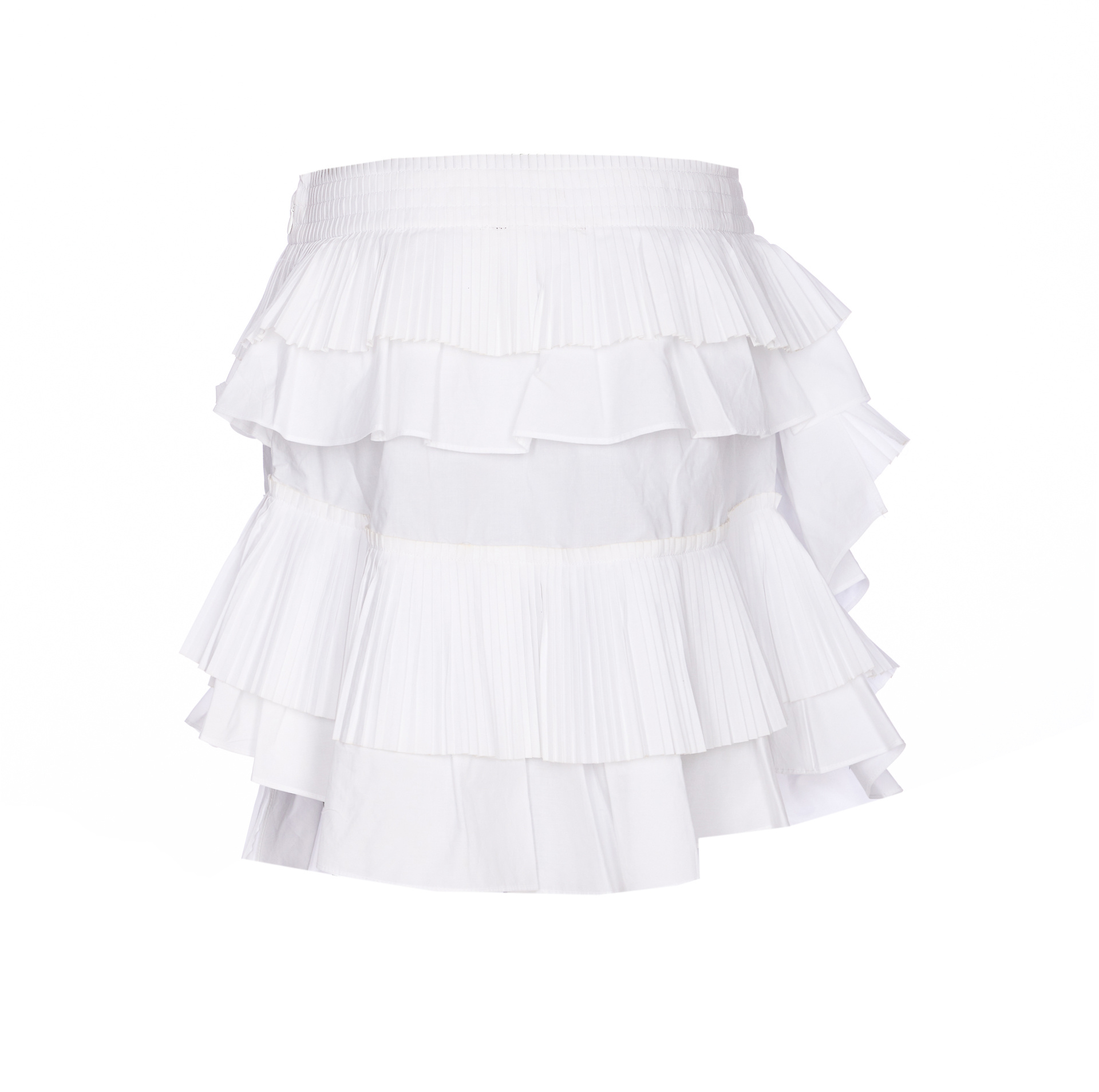 Essentiel Antwerp Hupaul Pleated Skirt In White