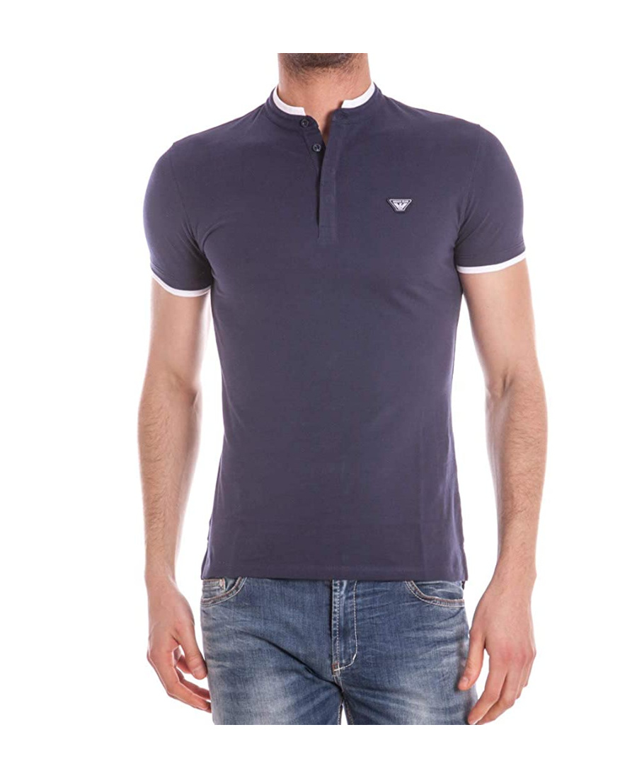 ARMANI JEANS LOGO DETAILS T-SHIRT