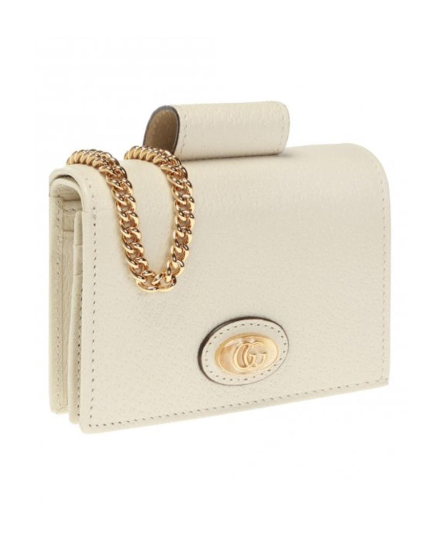 Gucci Chain Wallet In Neutral