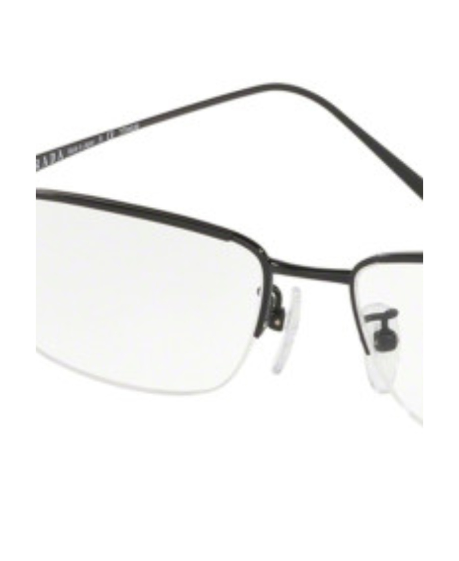 Prada Square Flat Mirror In White