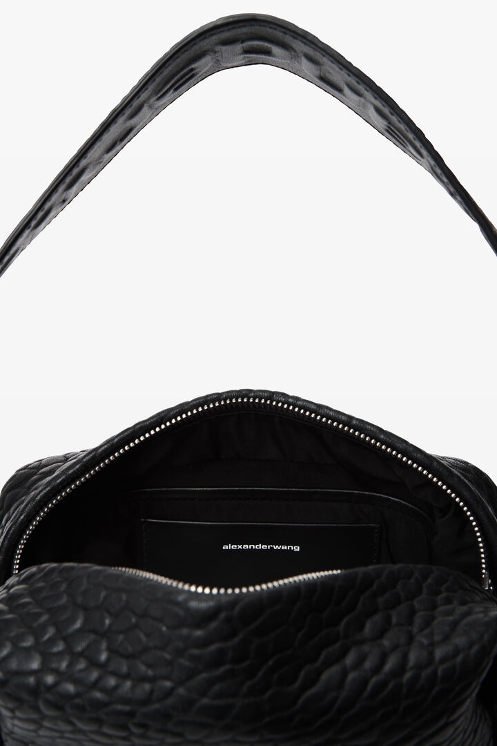 Alexander Wang Small Rich Shoulder Bag In Black