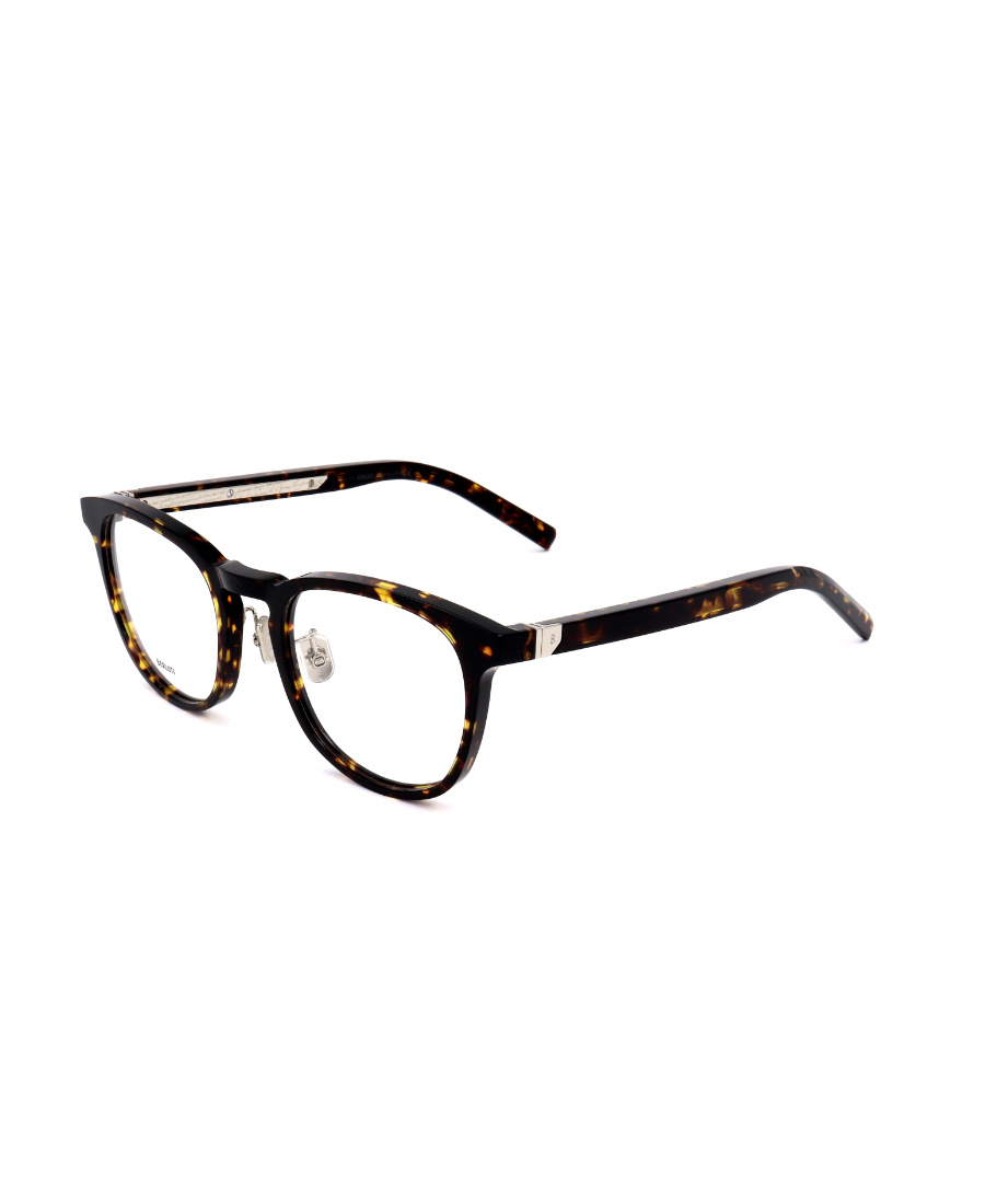 Berluti Round Frame Glasses In Black