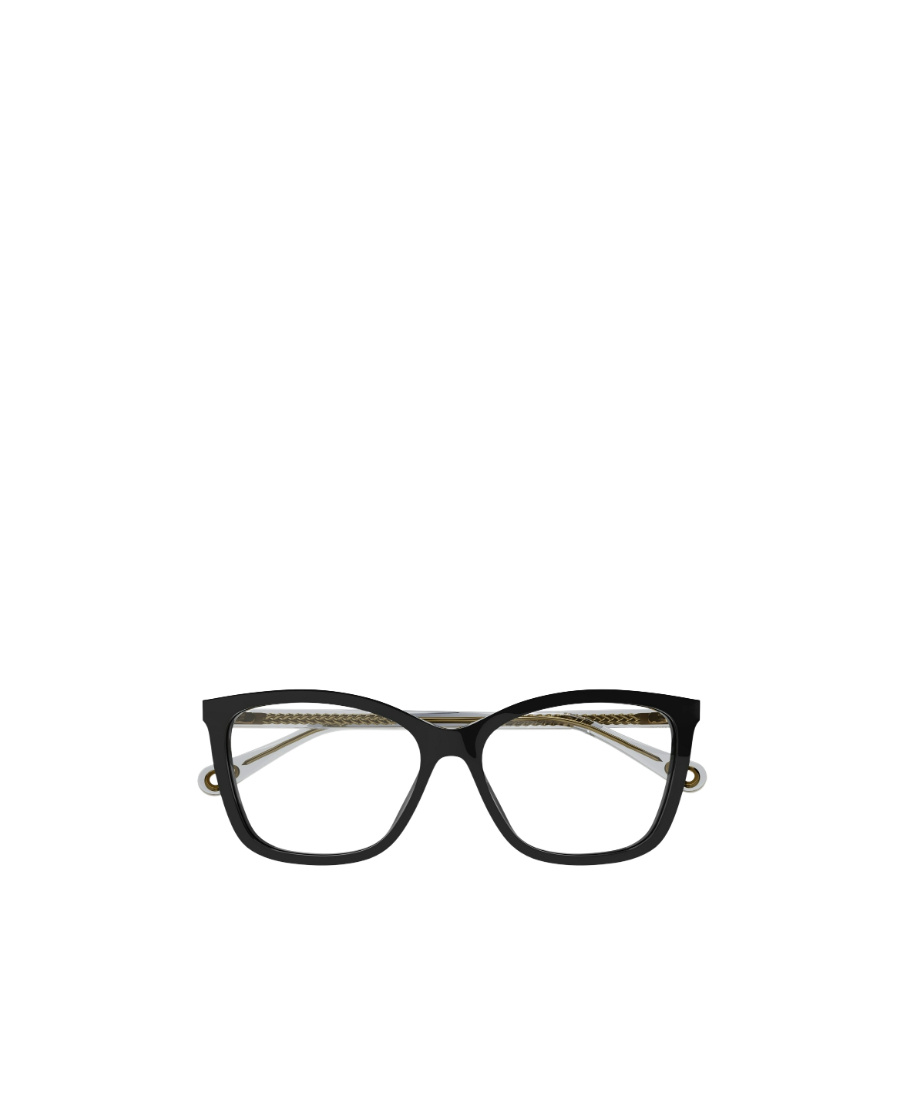 Chloé Ch0118o005 Black Grey Transparen In Black