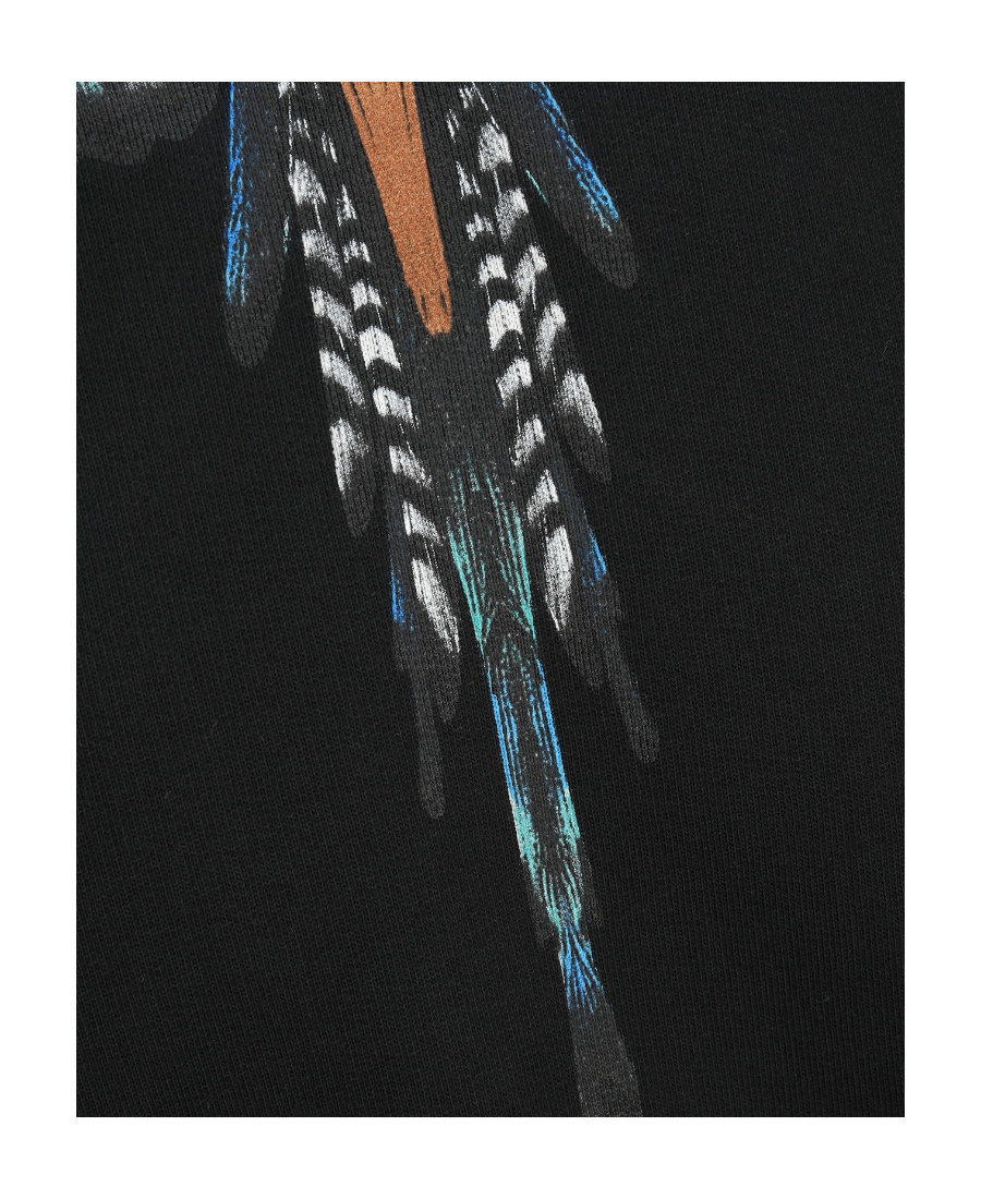 MARCELO BURLON COUNTY OF MILAN LOGO PRINTED SWEATER