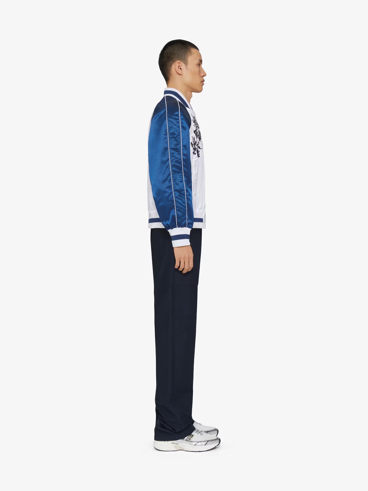 Givenchy Straight-leg Pants In Blue