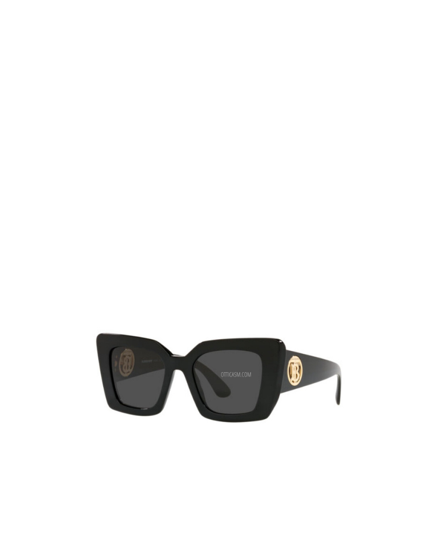 Burberry Womens Black Be4344 Daisy Square-frame Acetate Sunglasses In Black