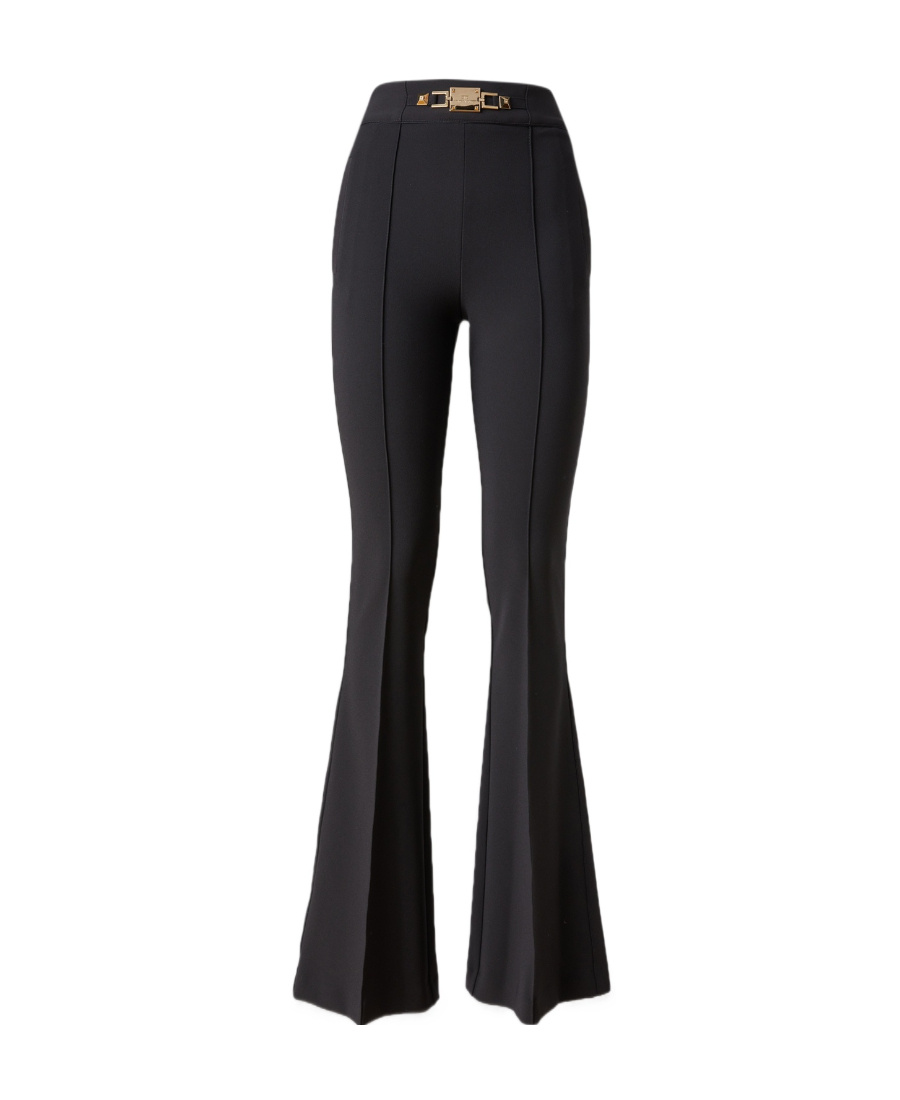 ELISABETTA FRANCHI LOGO CASUAL PANTS
