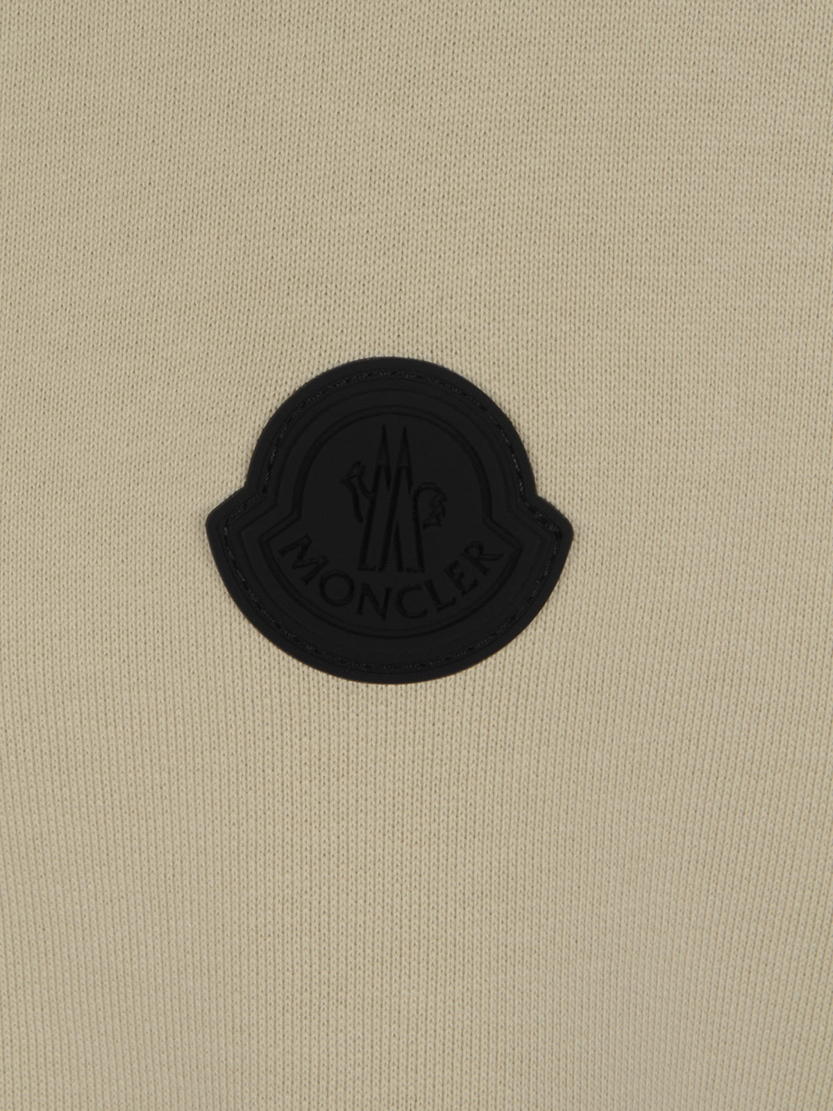 Moncler High Collar Long Sleeve Casual Jacket In Brown