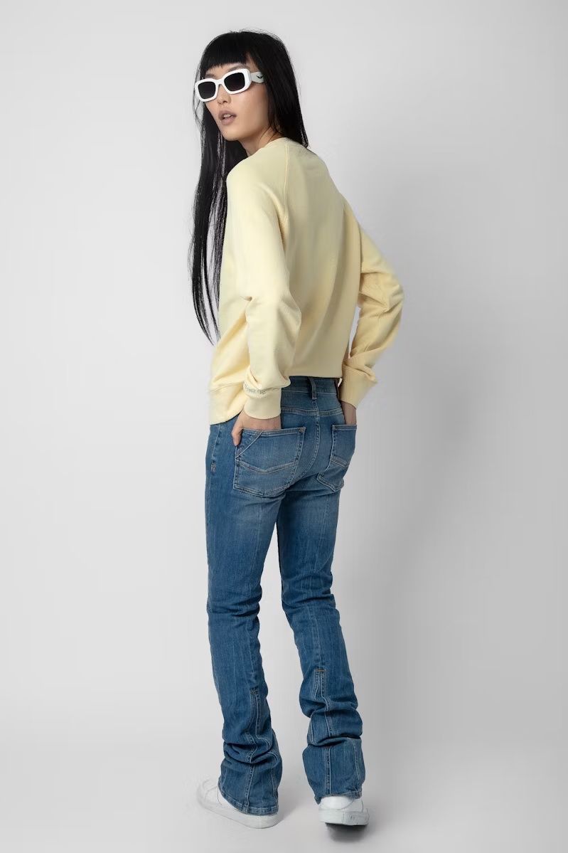 Shop Zadig & Voltaire Logo Logo Hoodie In Nude