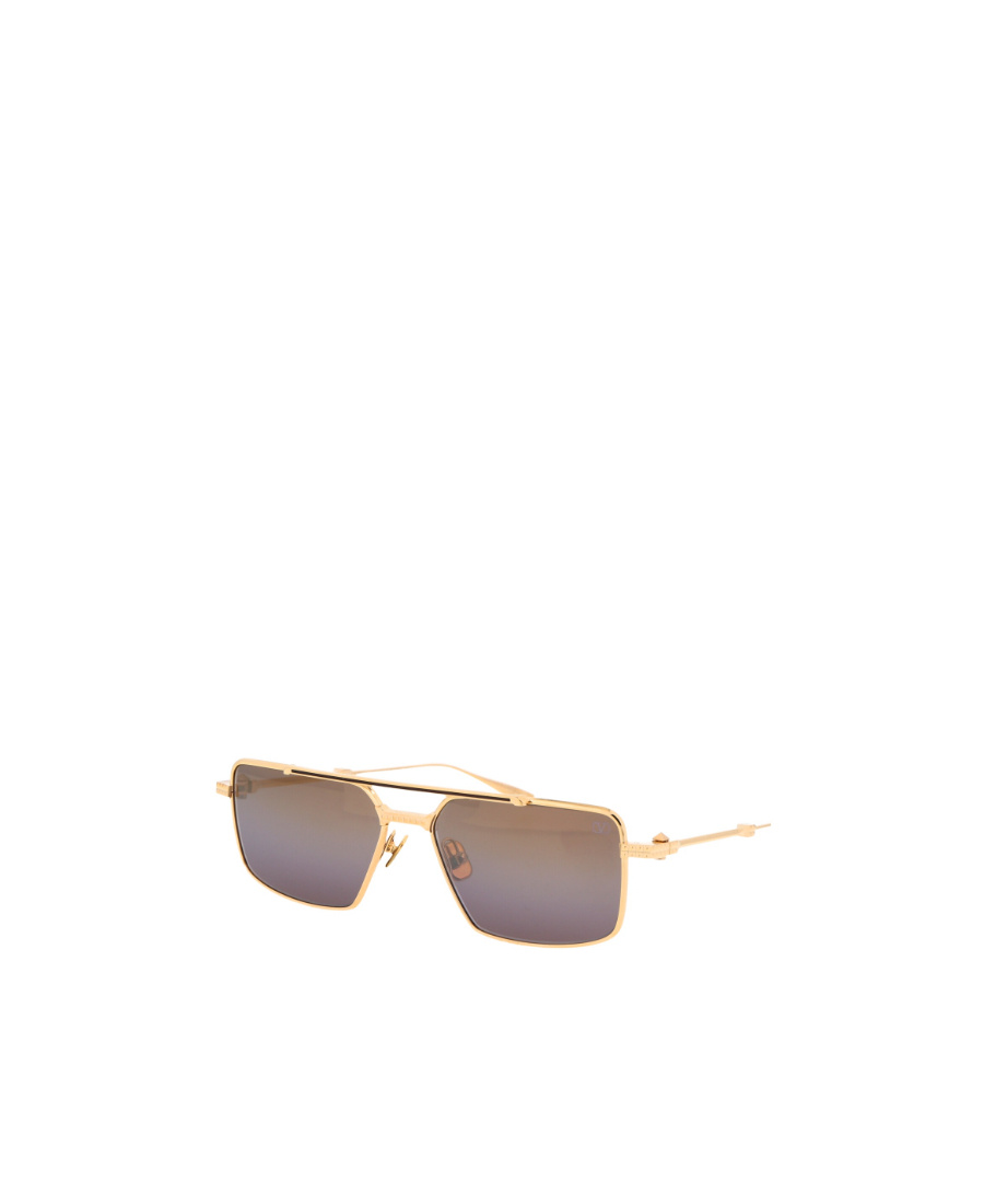 Valentino Rectangular Sunglasses In Gray