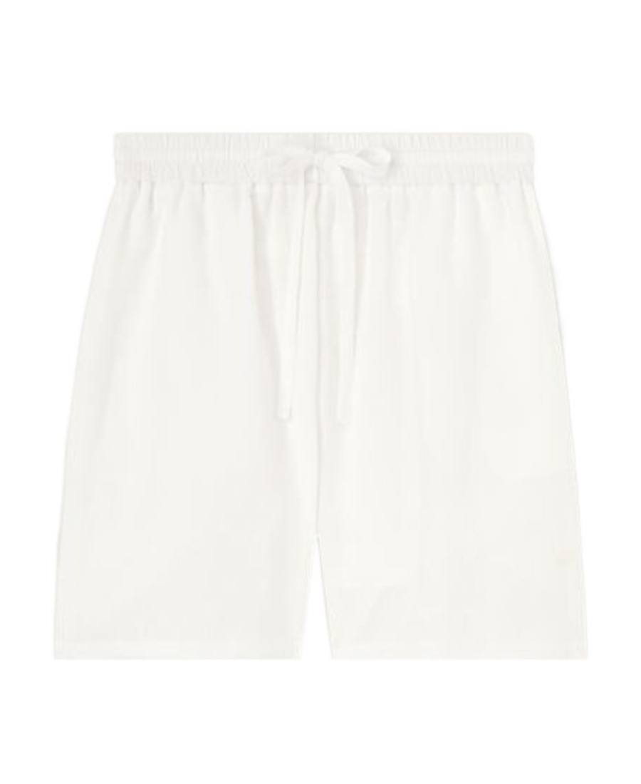 Loro Piana Drawstring Lacing Shorts In Bright White