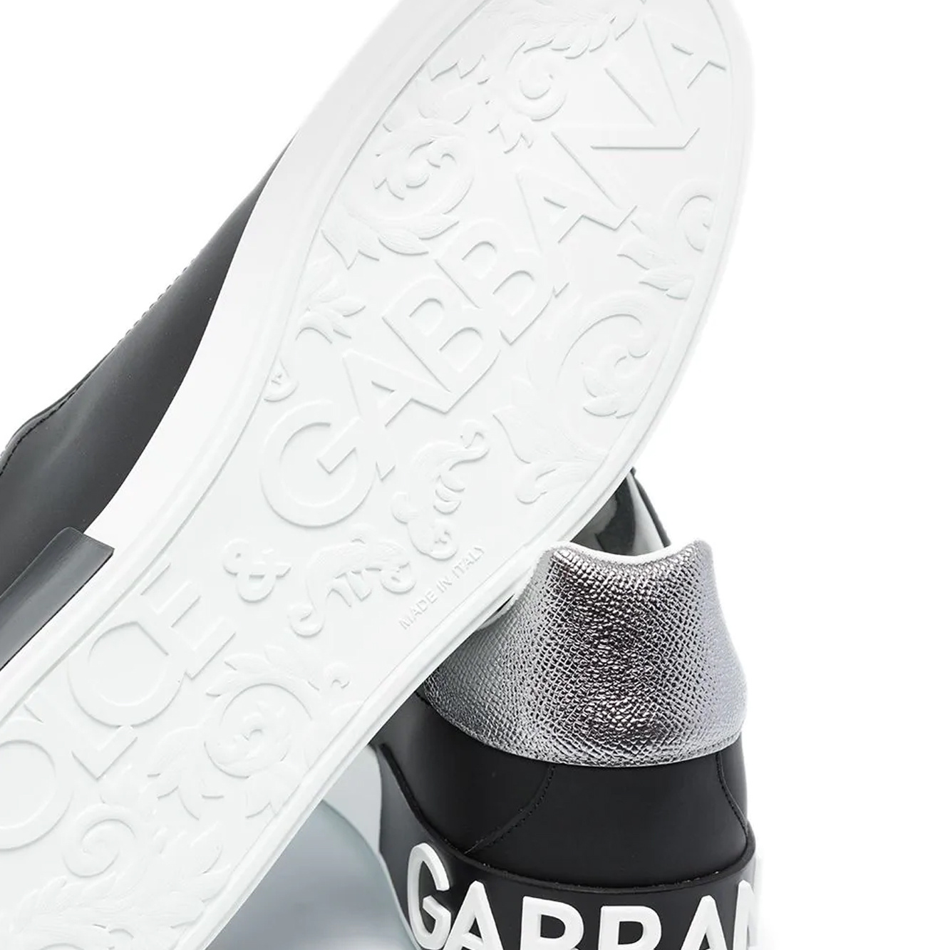 Shop Dolce & Gabbana Classic Portofino Sneakers In Black