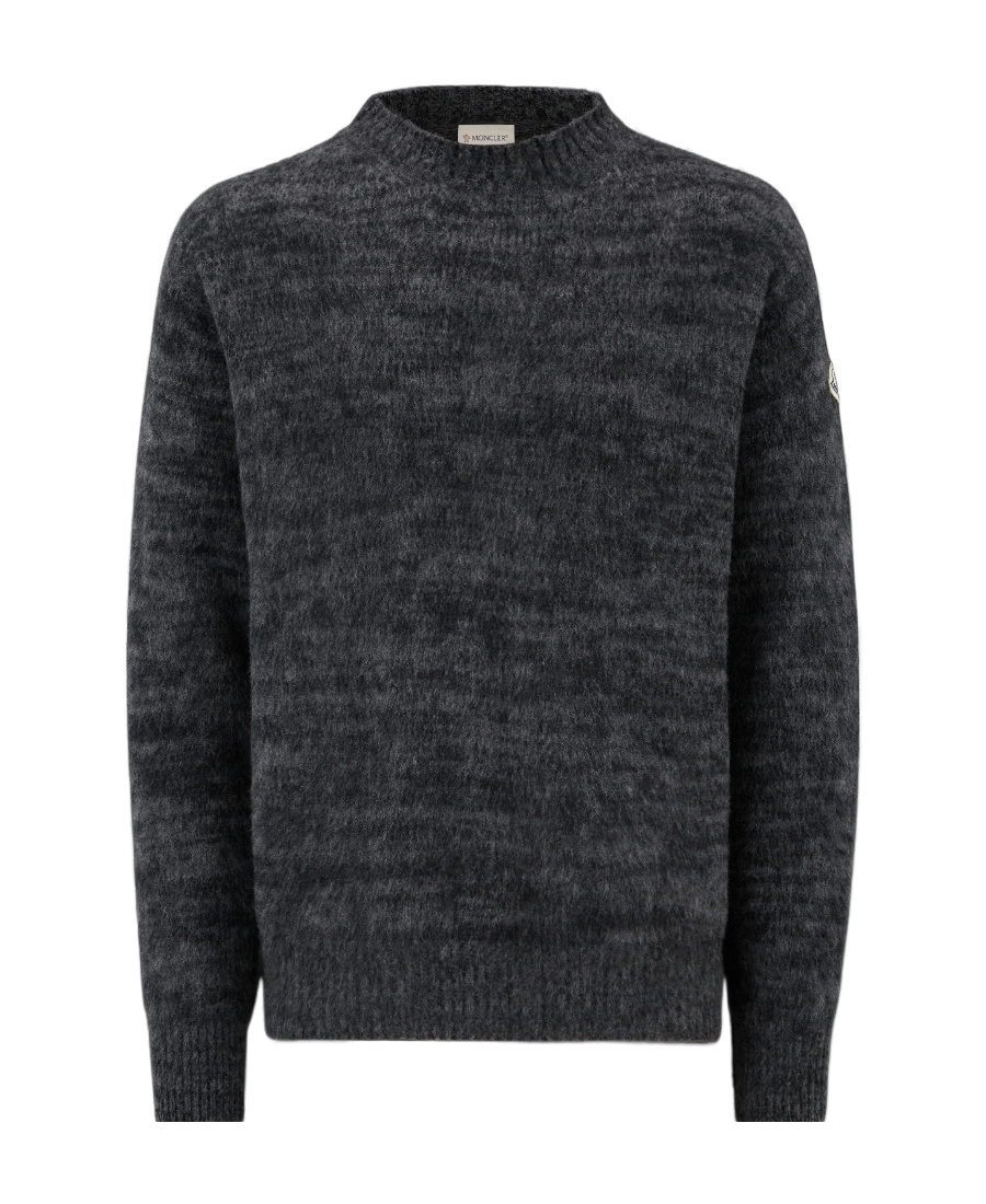 Moncler Moulin� Virgin-wool Jumper In Gray