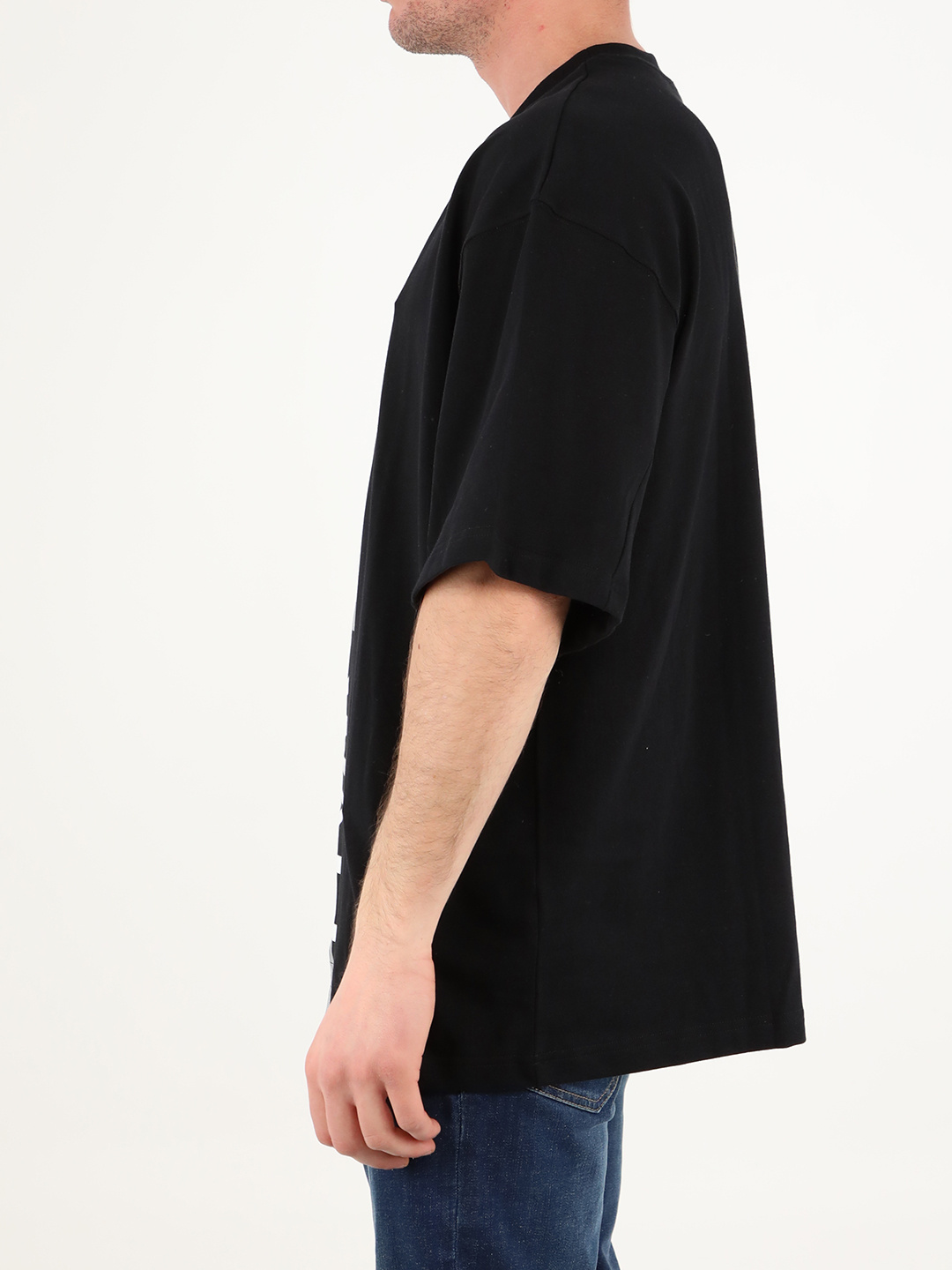 A-cold-wall* Blurred Logo-print T-shirt In Black